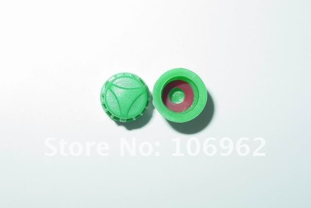 Wholesale - 500 pcs/lot black plastic auto car tire valve cap for 8V1 threads car tire valve cover