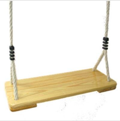 Wooden Baby Swing Seat on Equipo Al Aire Libre Del Patio De Los Juguetes De Los Ni  Os De Los