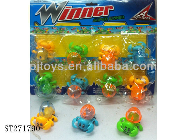 PULL BACK CRAB CANDY TOY candies