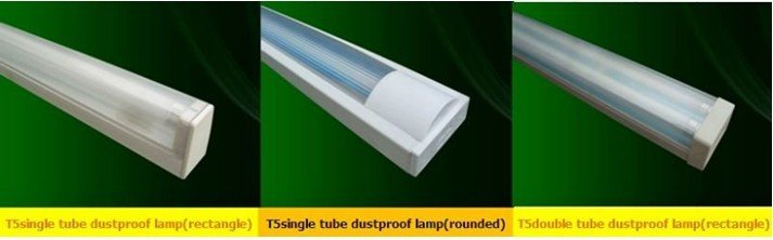Free Shipping, IP65 2x28W 4 feet waterproof fluorescent light fixture/ fitting t5 dustproof lamp
