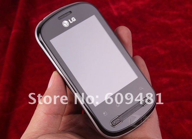 2.8 inch Capacitive Touch Screen Android 2.2 original LG P350 smartphone