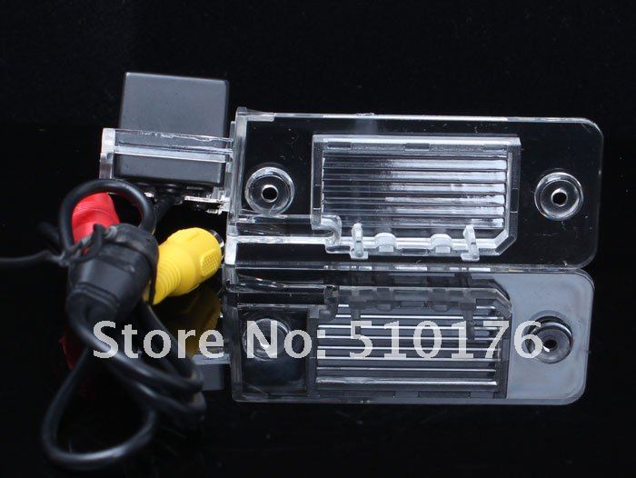 Tiguan Camera Car Rear View Camera With 4 LED For Volkswagen Tiguan 2007-2010