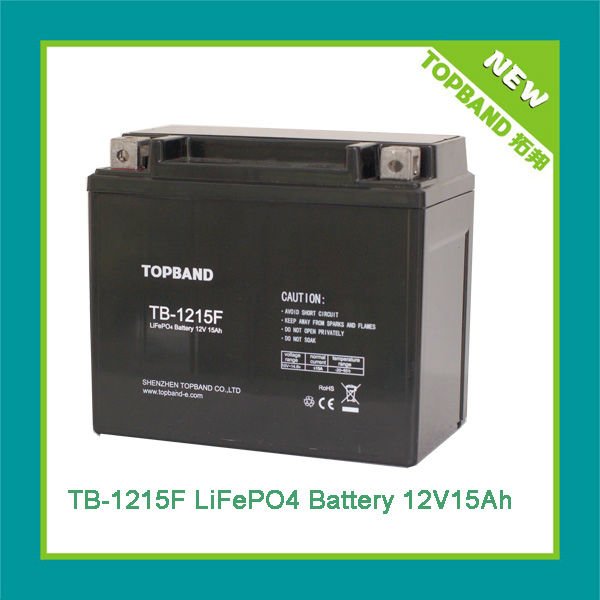 TB-1215 marine lithium ion battery 12v 15ah