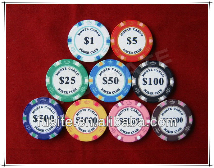 Casino chip worth