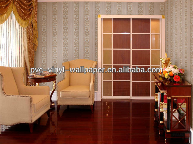 Korean behang/behang voor huisdecoratie/woonkamer behang muren ... Woonkamer behang koper