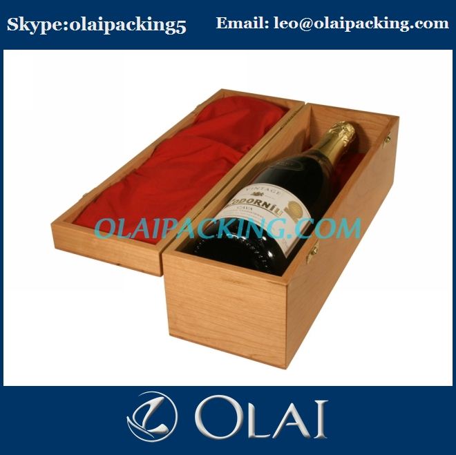 Wooden Wine Box With Wine Accessories,Red Wine Box