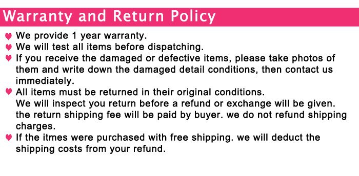 return policy