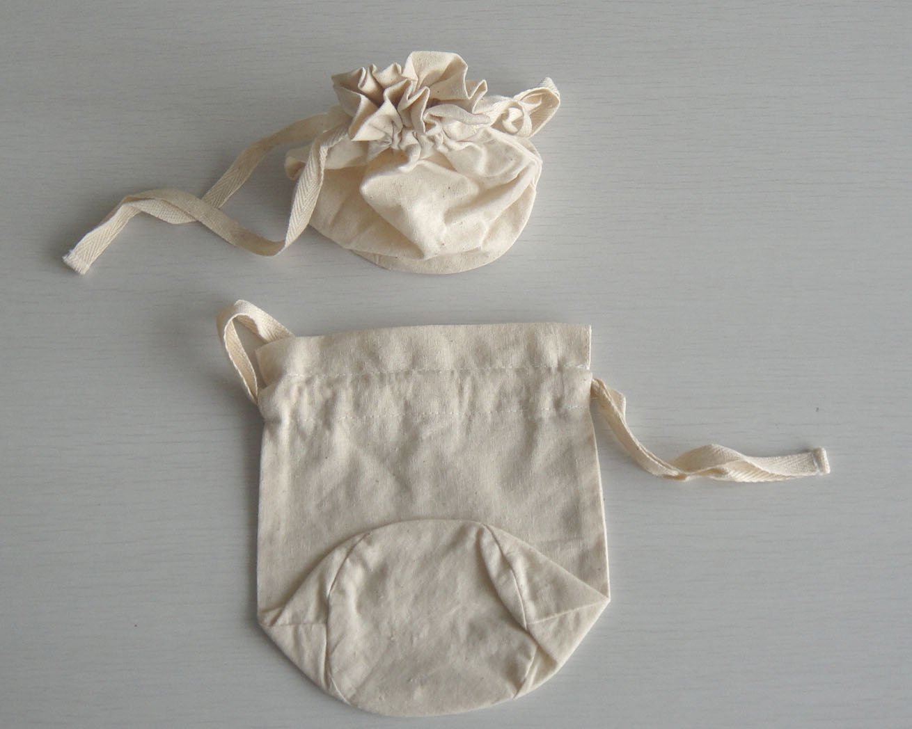 卸売包装2014年ポーチバッグ、 の綿モスリン巾着袋仕入れ・メーカー・工場