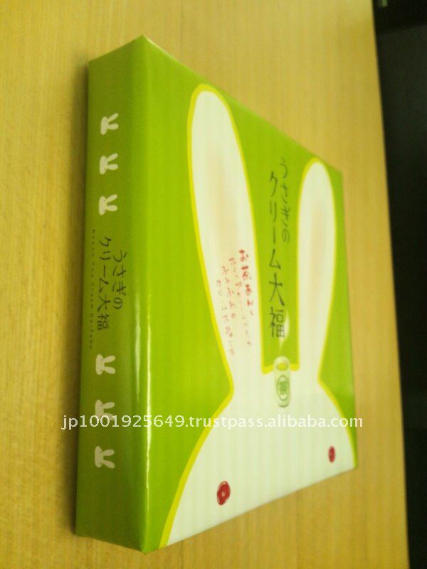 Japanese Mochi "Usagi no Cream Daifuku(Japanese Green Tea)"