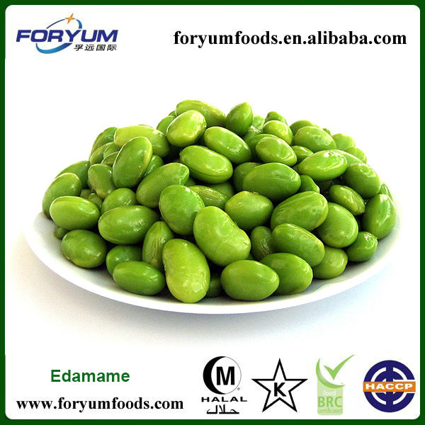 IQF Organic Edamame Soybean