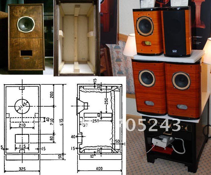 pair(2pcs)HiEND 6.5inch fullrange DIATONE P-610 clone ,very classic warm sound