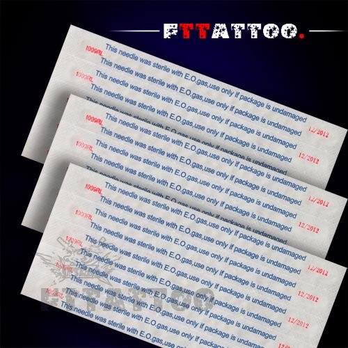 Wholesale 150 pre steriled TATTOO NEEDLES+DISPOSABLE TATTOO TIPS