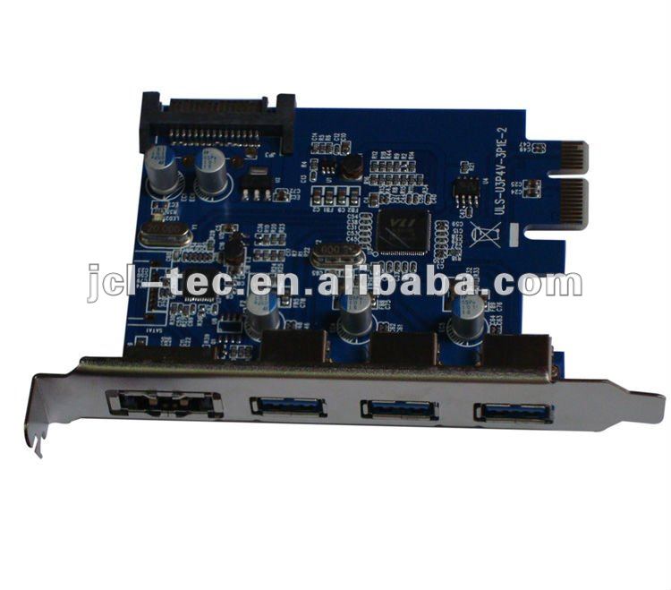 SuperSpeed USB 3.0 PCI Express PCI-E (x1)(3x ext)+ Power eSATA( SATA3 ...