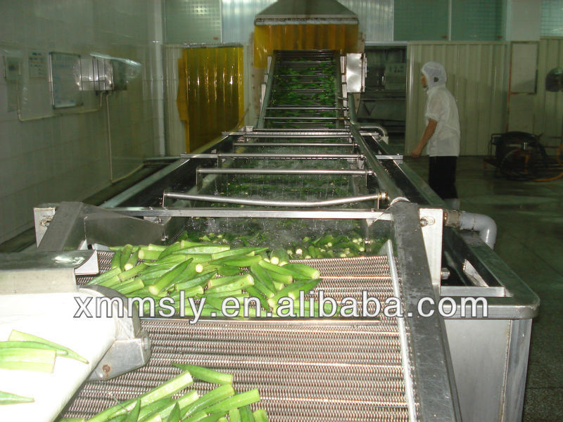 Bulk new crop frozen okra sliced