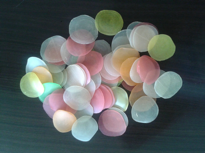 Colored Dried Prawn Crackers