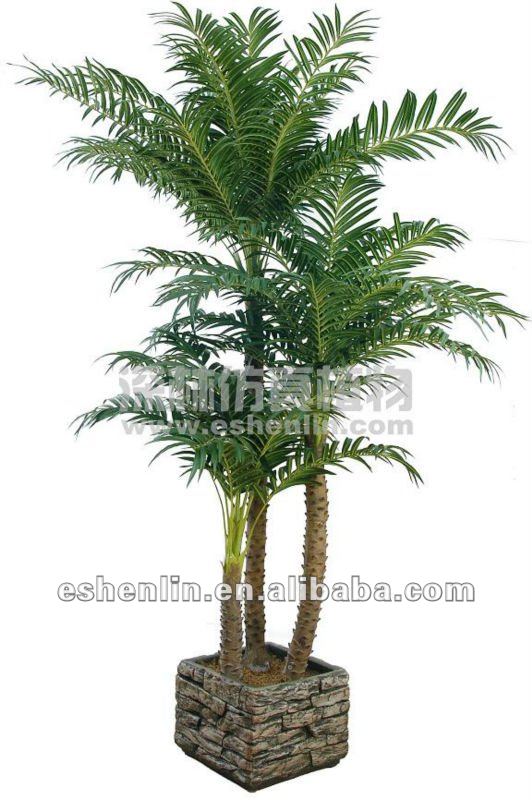 卸売絹の樹木や植物屋内鉢植えのヤシの木中国で問屋・仕入れ・卸・卸売り