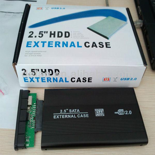 超薄型サンドブラストusb2.0hddエンクロージャー2.5インチhdd/ssd外付けケース問屋・仕入れ・卸・卸売り