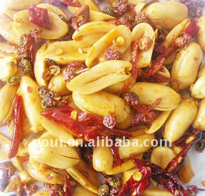 Sichuan chilli flavor broad beans chips