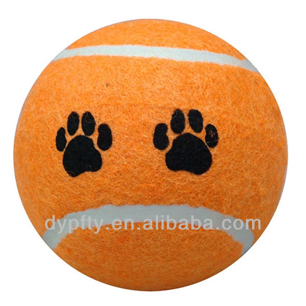 オレンジ色のポリエステルテニスボール販売作られたと感じました仕入れ・メーカー・工場