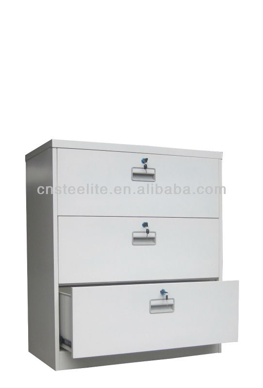 3 drawer storage metal cabinet steel furniture cabinet