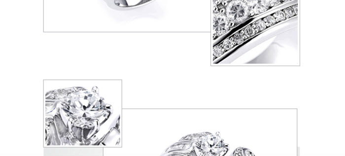 卸売コスチューム宝飾925スターリングシルバーサファイアの結婚指輪問屋・仕入れ・卸・卸売り