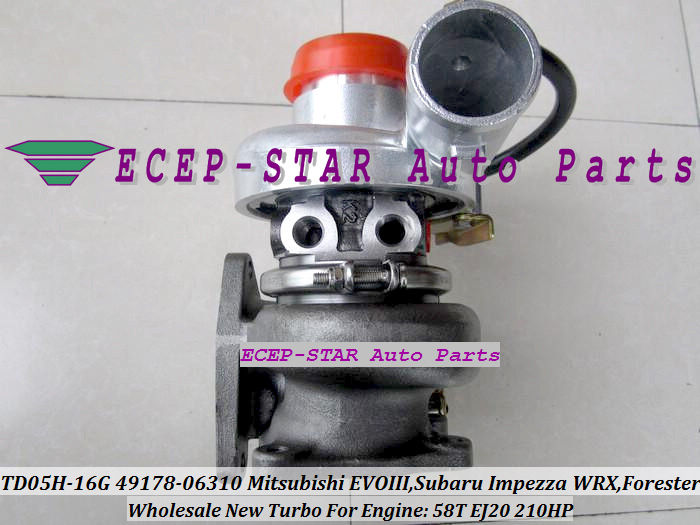 TD05H-16G 49178-06310 Turbo Turbocharger Mitsubishi EVO III Subaru Impezza WRX Forester Engine 58T EJ20 210HP (3)