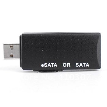 100 x USB 2.0 to eSATA or SATA Serial ATA Bridge Adapter Converter