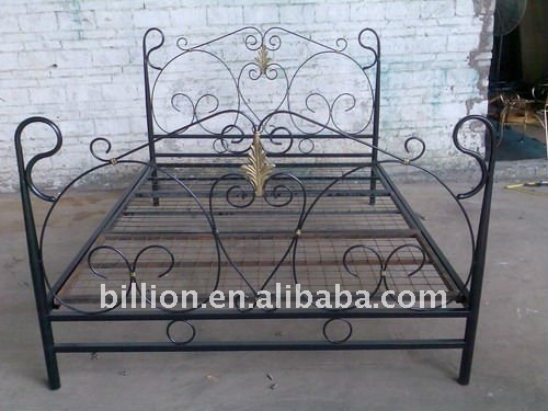 装飾的な錬鉄製のベッド鉄ベッド寝室用仕入れ・メーカー・工場