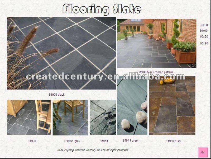 Zwarte leistenen vloer voor keuken betonmolen leisteen product id ...