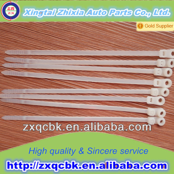 2015 zhixia卸売低価格高品質pvcプラスチックコーティングされたステンレス鋼ケーブルネクタイ/金属コアケーブルネクタイメイド中国で仕入れ・メーカー・工場