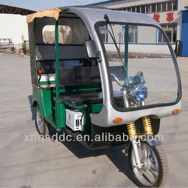 High motor battery powered electric tricycle market price list in india