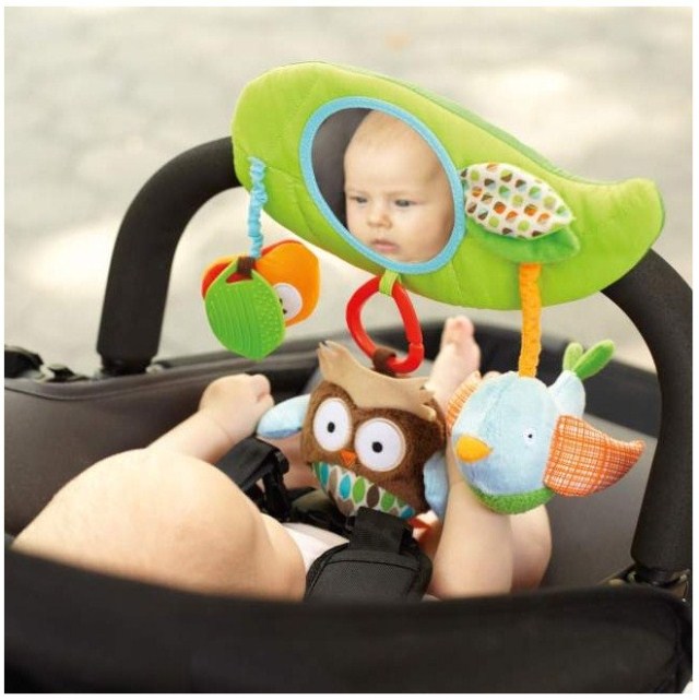 Free Shipping -Fashion infant child baby mirror pl...