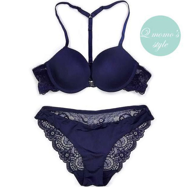 Free shipping vs transparent Lace bra conjunto cal...