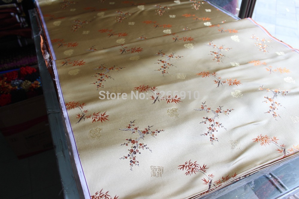 chinese silk brocade fabric cheongsam cushion Li...