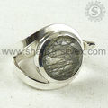 Bijoux en argent sterling 925black rutile cut stone bijoux en argent ...