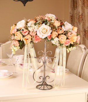 silk flower arrangements wedding