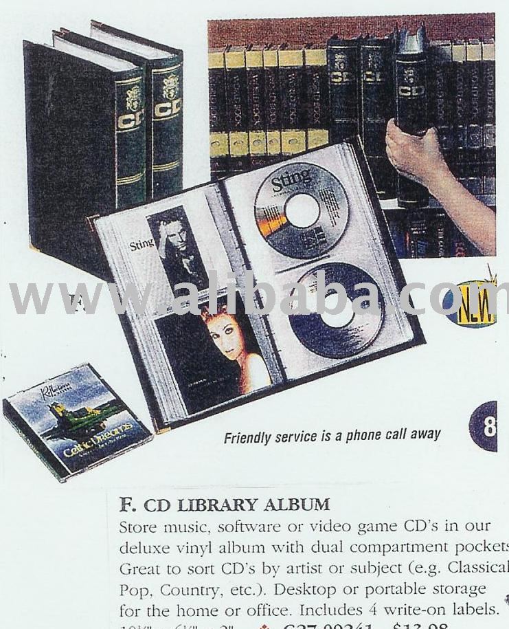 cd storage book