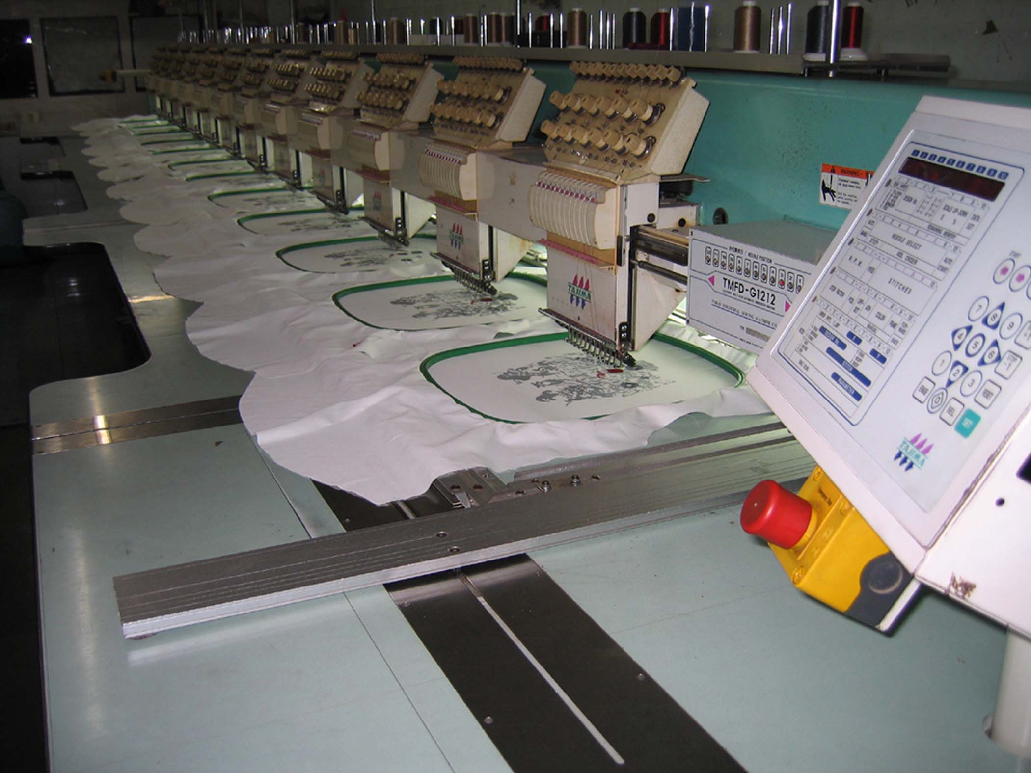 Tajima Embroide
ry Machines - Used Commercial Machine