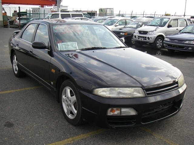 Black Nissan Skyline Gtr R33. 1996 NISSAN SKYLINE GTS 25T
