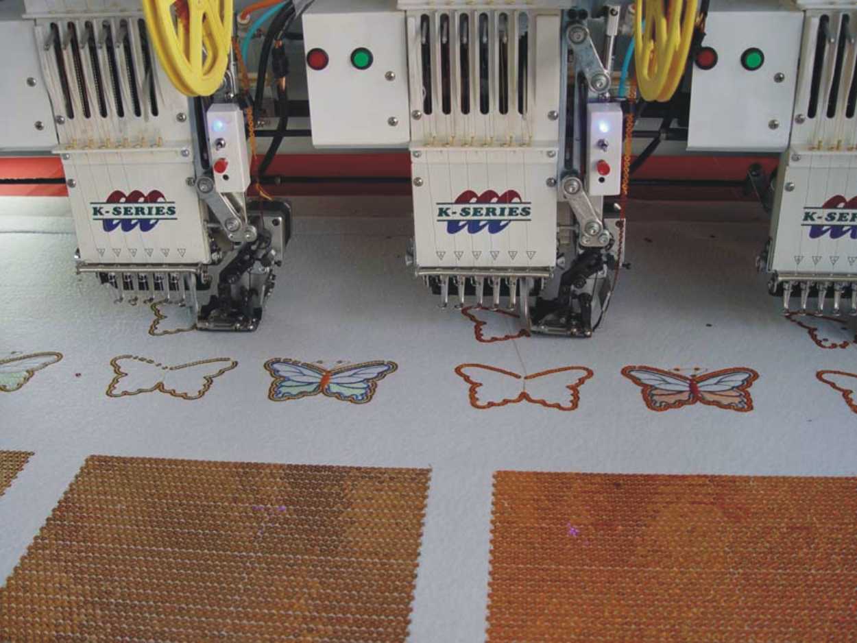 Computerised Embroidery Machine