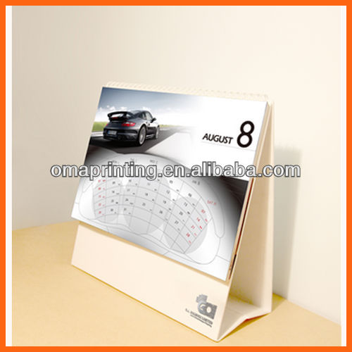 wholesale 2014 best table calendar design,cheap desk calendar(China