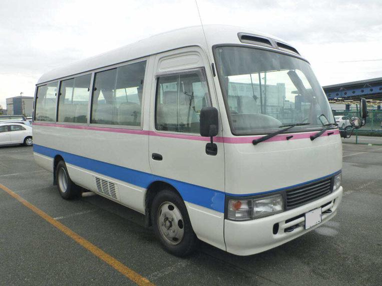 japanese toyota coaster bus #5