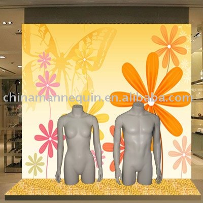 Dress Model Dummy on Half Body Form Torso Mannequins Dress Forms Mannequins  Can Be Painted