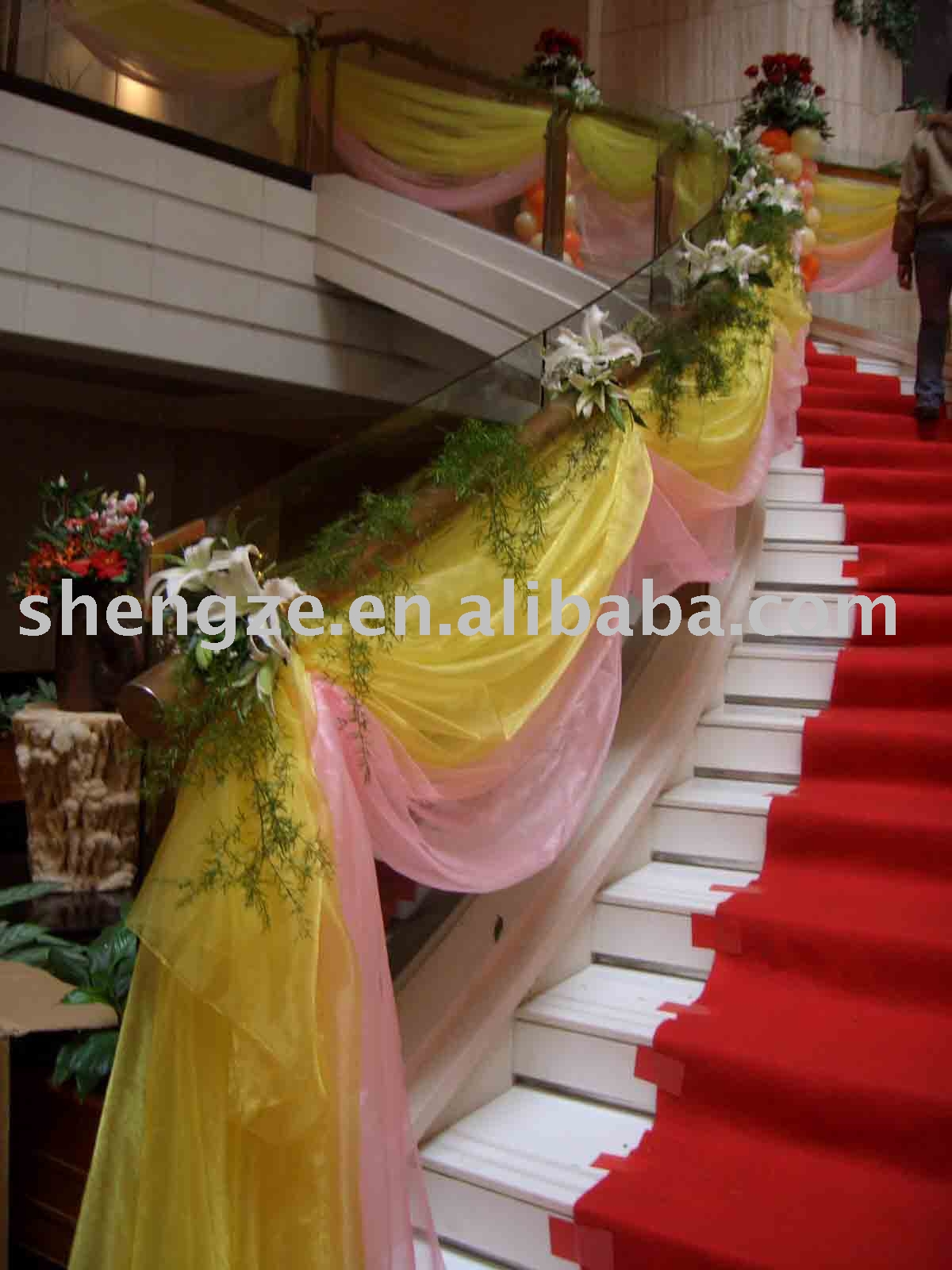 organza widely used for the wedding
