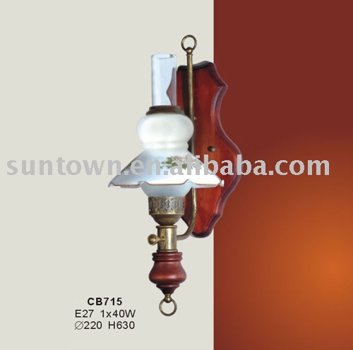 FLOOR LAMP - WOOD FLOOR LAMP, ANTIQUE FLOOR LAMP AND ANTIQUE