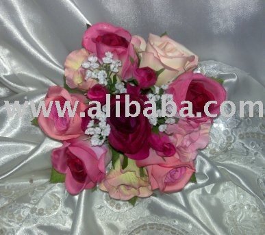 flowers pictures roses pink. Wedding Flowers pink ivory