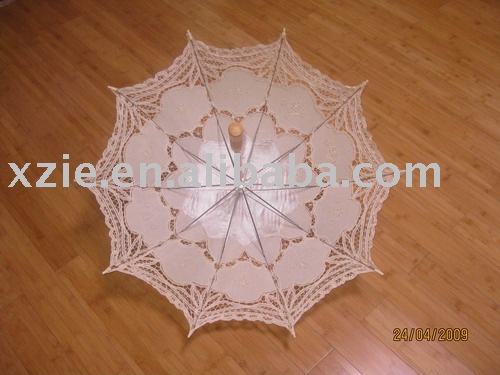  IVORY lace wedding umbrella