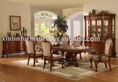 French Provincial Dining Room Furniture on Dining Table Side Chair Arm See All Products From Xinlin Furniture