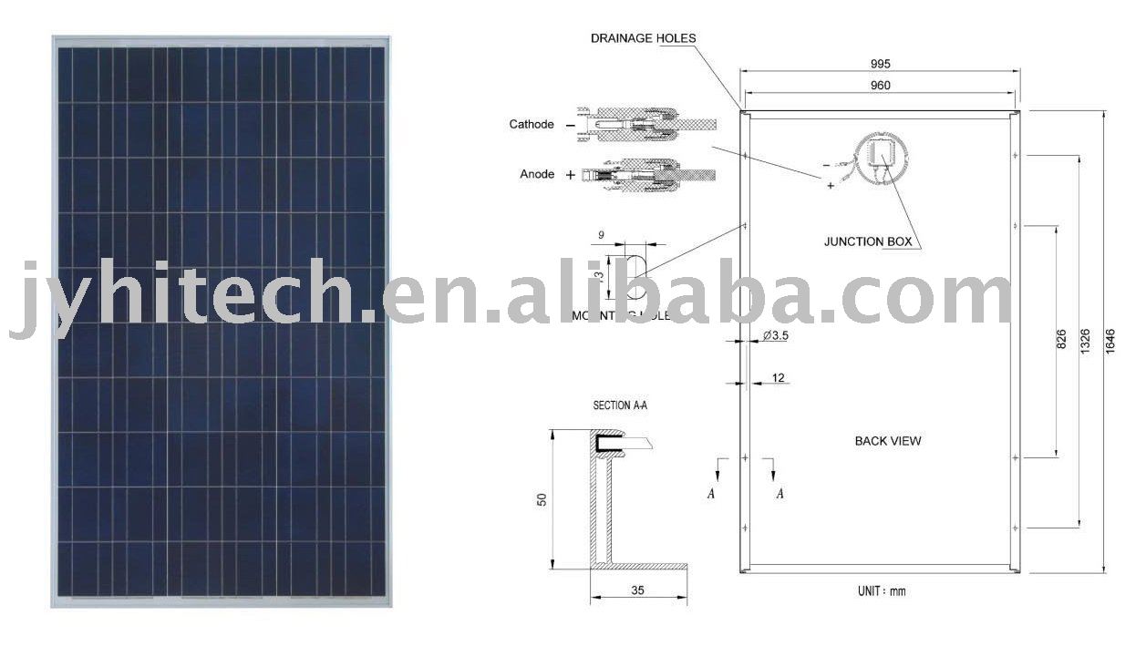 Solar Panel Frames Aluminum