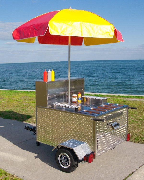 The Ventura Hot Dog Cart is our most popular unit It is a top
